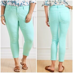 TALBOTS JEGGING CROPS PANTS SIZE 12